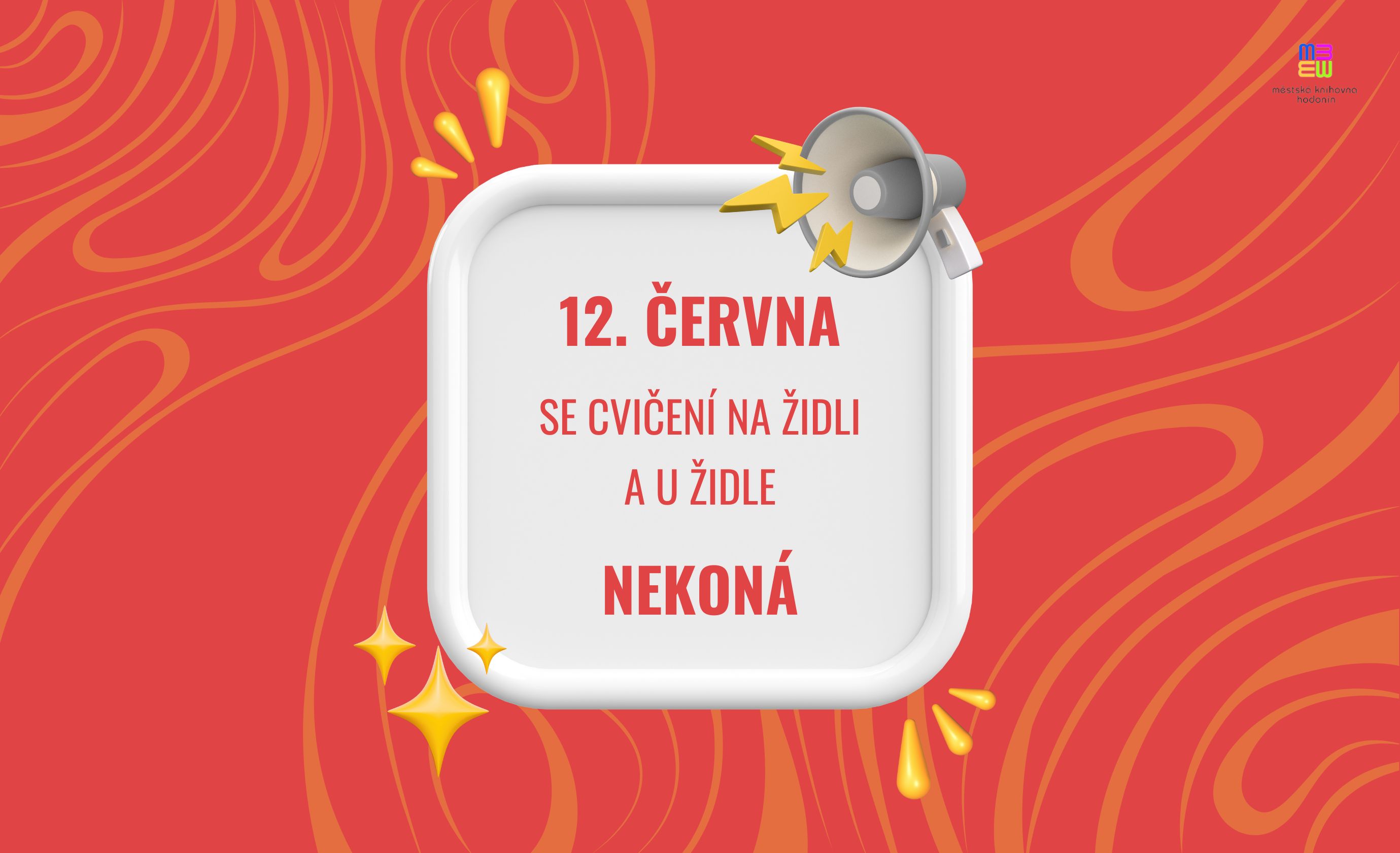 Vážení čtenáři,
rádi bychom vám oznámili, že se cvičení na židli a u židle ve čtvrtek 12. června nekoná.
Děkujeme za pochopení.